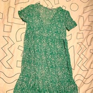 Zara Maxi Floral Print Dress